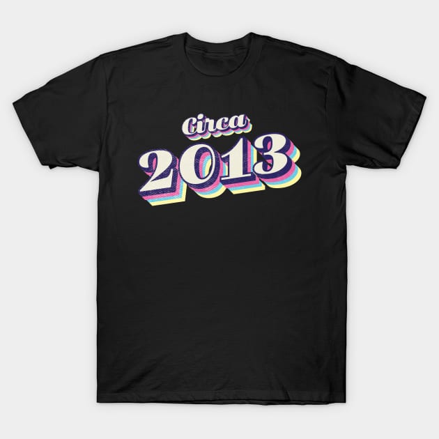 2013 Birthday T-Shirt by Vin Zzep